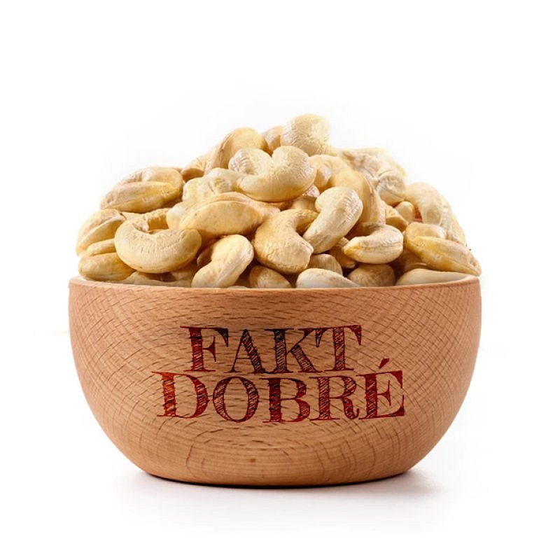 FAKT DOBRÉ Kešu ořechy natural WW320 PREMIUM 200 g
