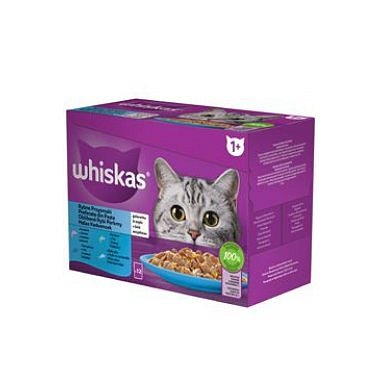 Whiskas kaps. Core rybí výběr v želé 12 x 85 g