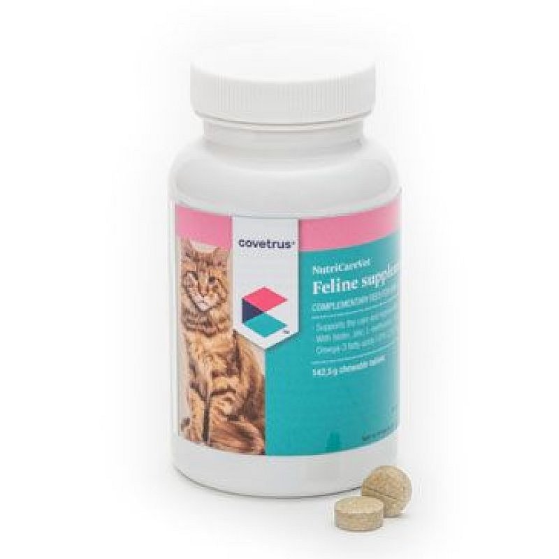 NutriCareVet Skin&Coat support Feline 190 tbl CVET