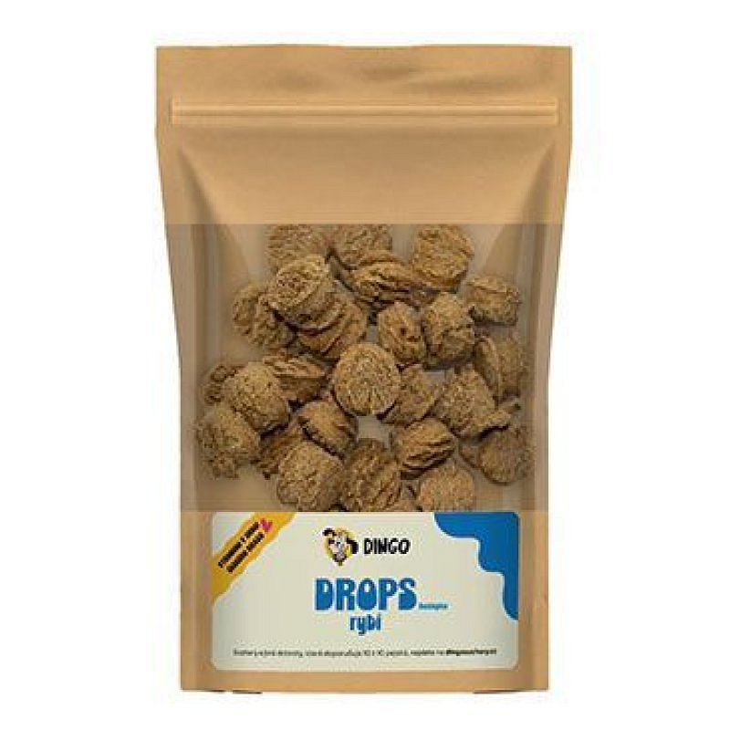 DINGO drops rybí bezlepkové 500 g