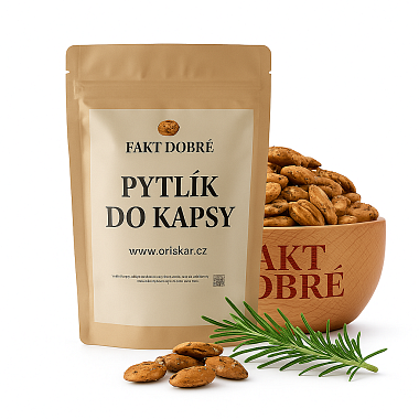 FAKT DOBRÉ Mandle rozmarýn, česnek a chilli 50 g