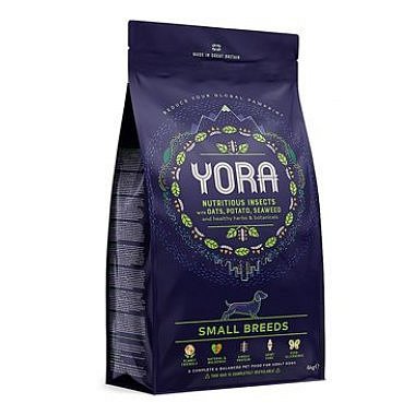 YORA Dog Adult granule z hmyzu Small Breed 6 kg