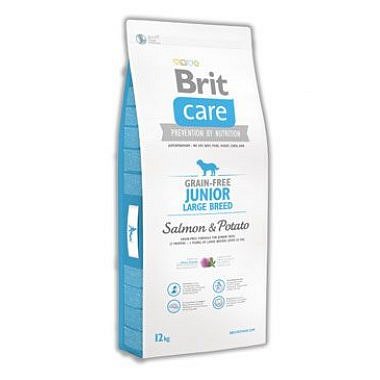 Brit Care Dog Grain-free Junior LB Salmon & Potato 12 kg
