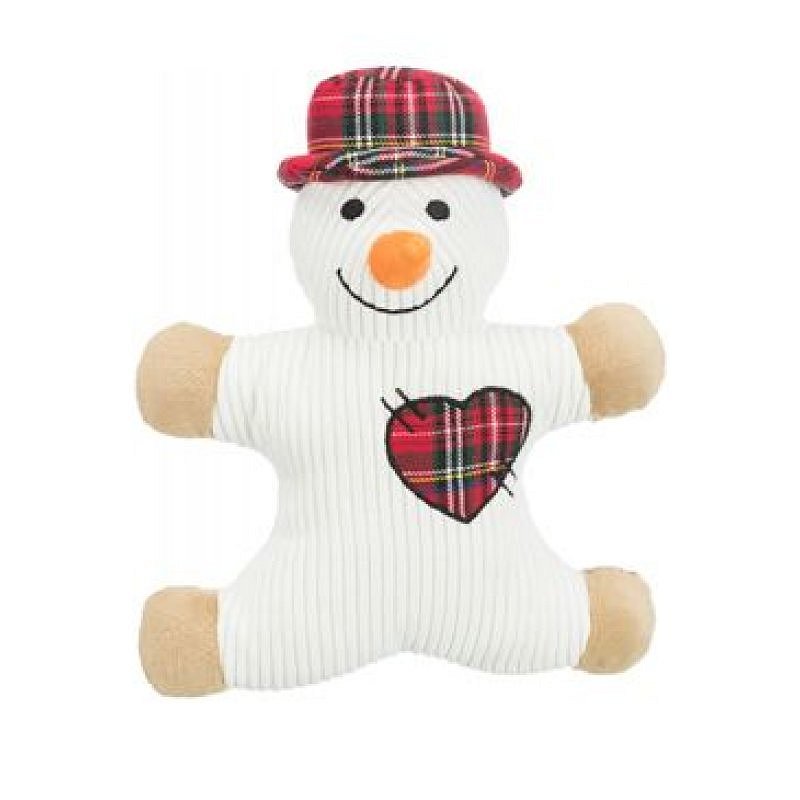 Trixie Vánoční Hračka pes Sněhulák se zvukem 29 cm