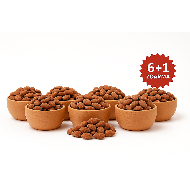 FAKT DOBRÉ Mandle uzené 200 g AKCE 6+1 ZDARMA