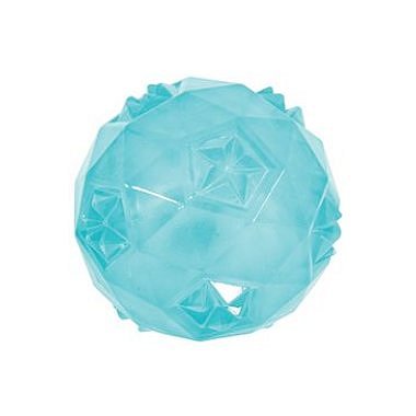 Zolux míček TPR POP BALL 7,5 cm tyrkysová