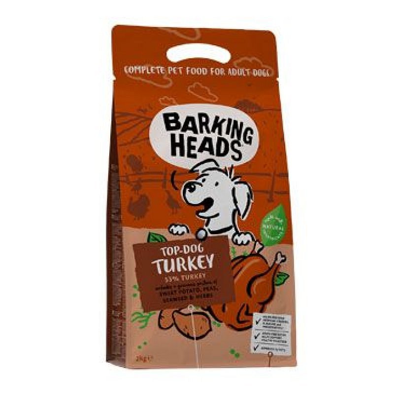 BARKING HEADS Top Dog Turkey 2 kg