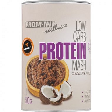 PROM-IN Low Carb Protein Mash - 500 g, hruška