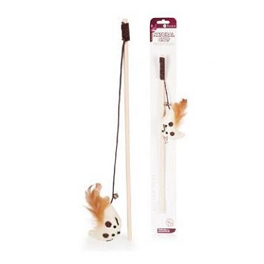 Hračka kočka Udice č. 16 Natural Only 40 cm