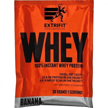 Extrifit 100 % Whey Protein - 30 g, vanilka