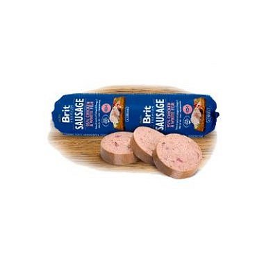 Brit Sausage Chicken & White Fish 800 g
