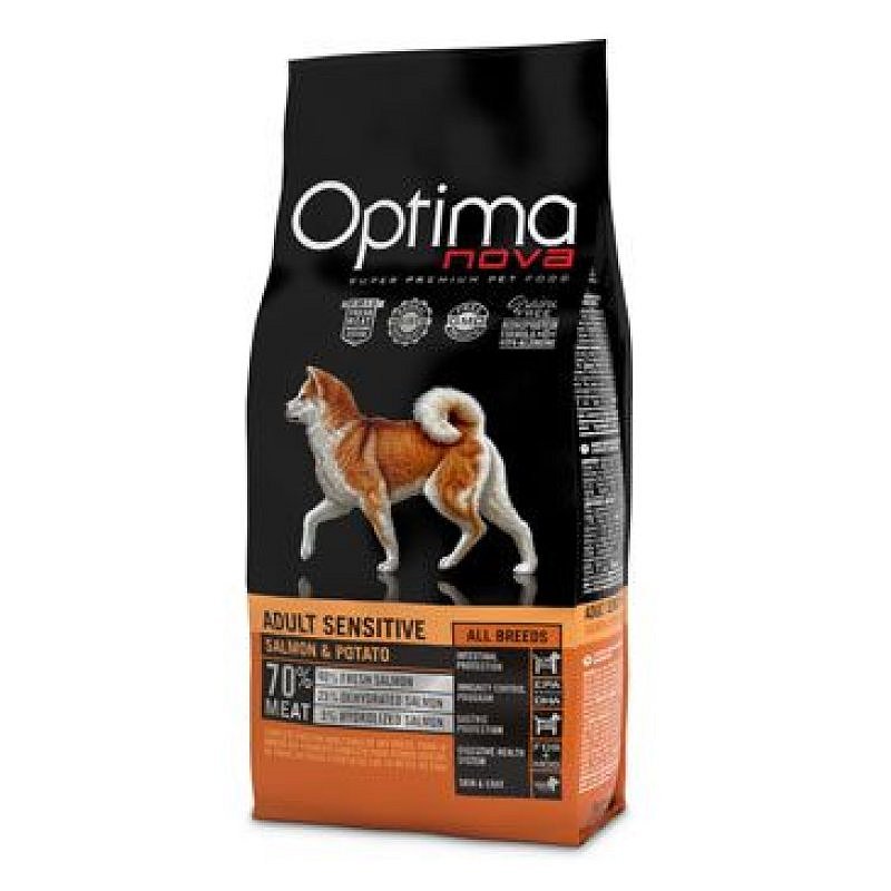 Optima Nova Dog GF Adult sensitive 12 kg