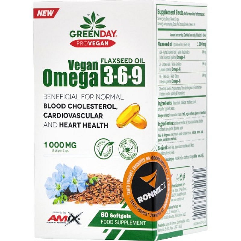 Amix Vegan Omega 3-6-9 - 60 tob