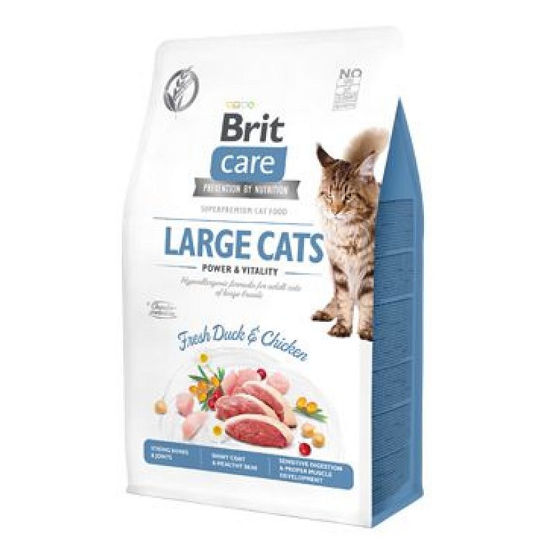 Brit Care Cat GF Large cats Power&Vitality 0,4 kg