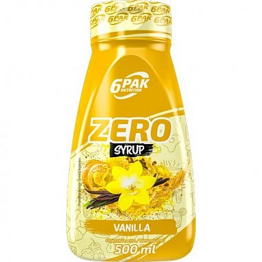 6Pak Nutrition Zero Syrup - 500 ml, vaječný likér