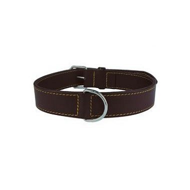 Zolux obojek pes pravá kůže 70 cm hnědý