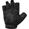 Fitness rukavice Ronnie.cz Easy Workout (černé) - 1 pár, XL - černé