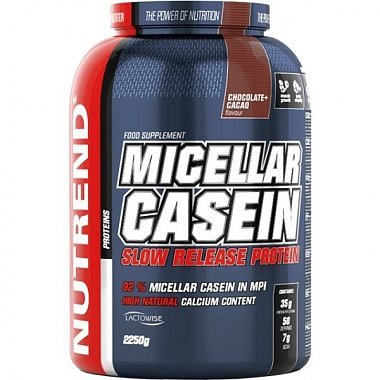 Nutrend Micellar Casein - 2250 g, vanilka