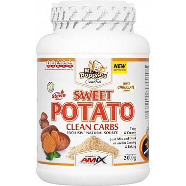 Amix Sweet Potato Clean Carbs - 2000 g, čokoláda