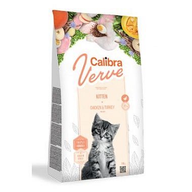 Calibra Cat Verve GF Kitten Chicken&Turkey 750 g