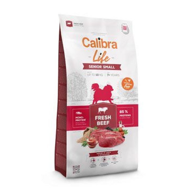 Calibra Dog Life Senior Small Fresh Beef 1,5 kg