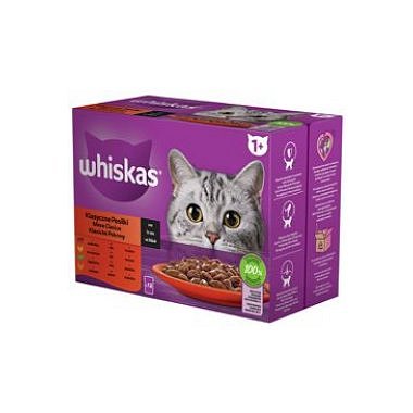 Whiskas kaps. Klasický výběr š. 12 x 85 g