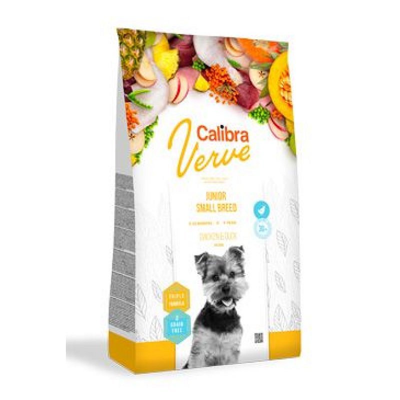 Calibra Dog Verve GF Junior Small Chicken&Duck 1,2 kg