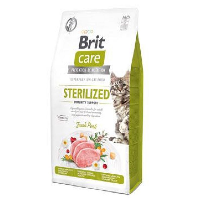 Brit Care Cat GF Sterilized Immunity Support 7 kg
