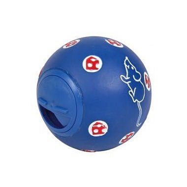 Trixie hračka Míček s otvory na krmivo Snacky 7 cm