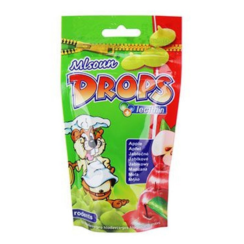 Pochoutka hlodavec Mlsoun jablečné dropsy 75 g