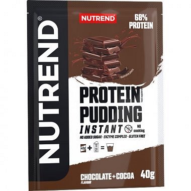 Nutrend Protein Pudding - 40 g, čokoláda-kakao