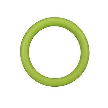 Karlie hračka pes Kroužek guma 15 cm zelená