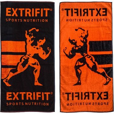 Ručník Extrifit #01 (černo-oranžový)
