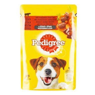 Pedigree kapsa Adult hovězí + jehně ve šťávě 100 g