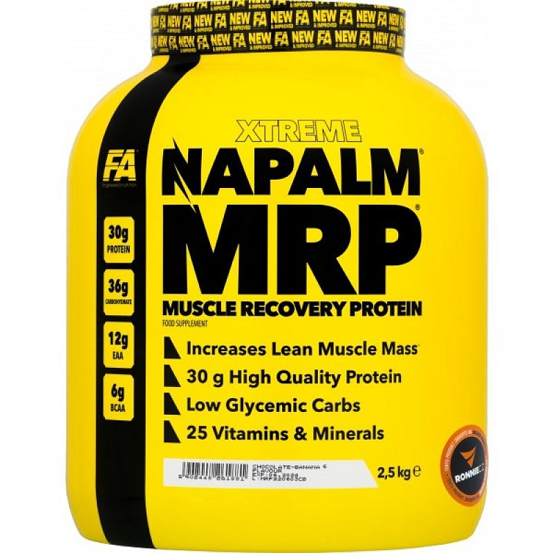 Fitness Authority Xtreme Napalm MRP - 2500 g, jahoda