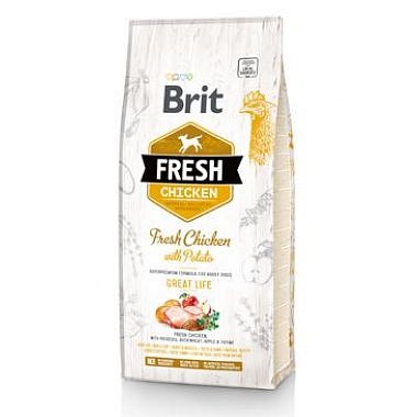 Brit Fresh Dog Chicken & Potato Adult Great Life 2,5 kg