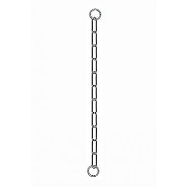 Obojek kovový stahovák dlouhá oka 1-řadý 50 cm
