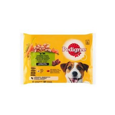 Pedigree kapsa Adult kuře+zelenina/hovězí+zel 2 + 2 x 100 g