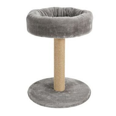 Zolux Škrabadlo sloupek s pelíškem šedá 45 cm