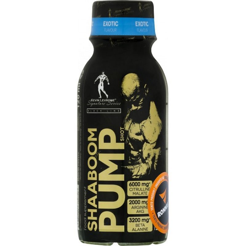 Kevin Levrone Shaaboom Pump Shot - 24x 120 ml, pomeranč-citrus