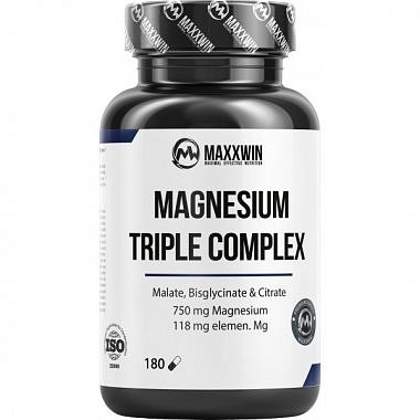 MaxxWin Hořčík • Magnesium Triple Complex 180 cps