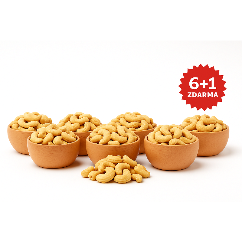FAKT DOBRÉ Kešu solené WW320 PREMIUM 200 g AKCE 6+1 ZDARMA