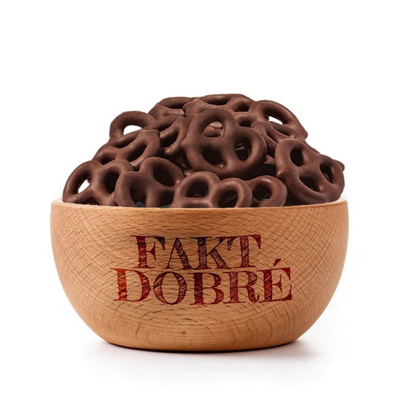 FAKT DOBRÉ Preclíky v MLÉČNÉ čokoládě 450 g