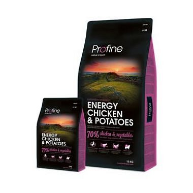 Profine NEW Dog Energy Chicken & Potatoes 15 kg