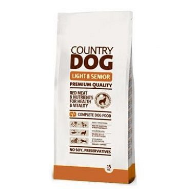 Country Dog Light Senior 15 kg