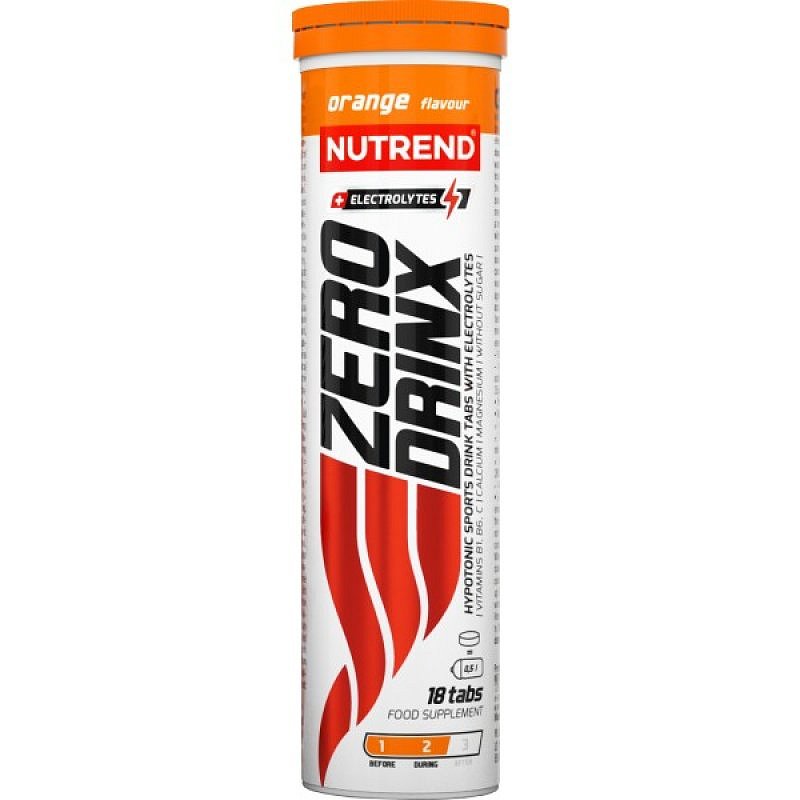 Nutrend Zerodrinx Tabs - 18 tbl, pomeranč