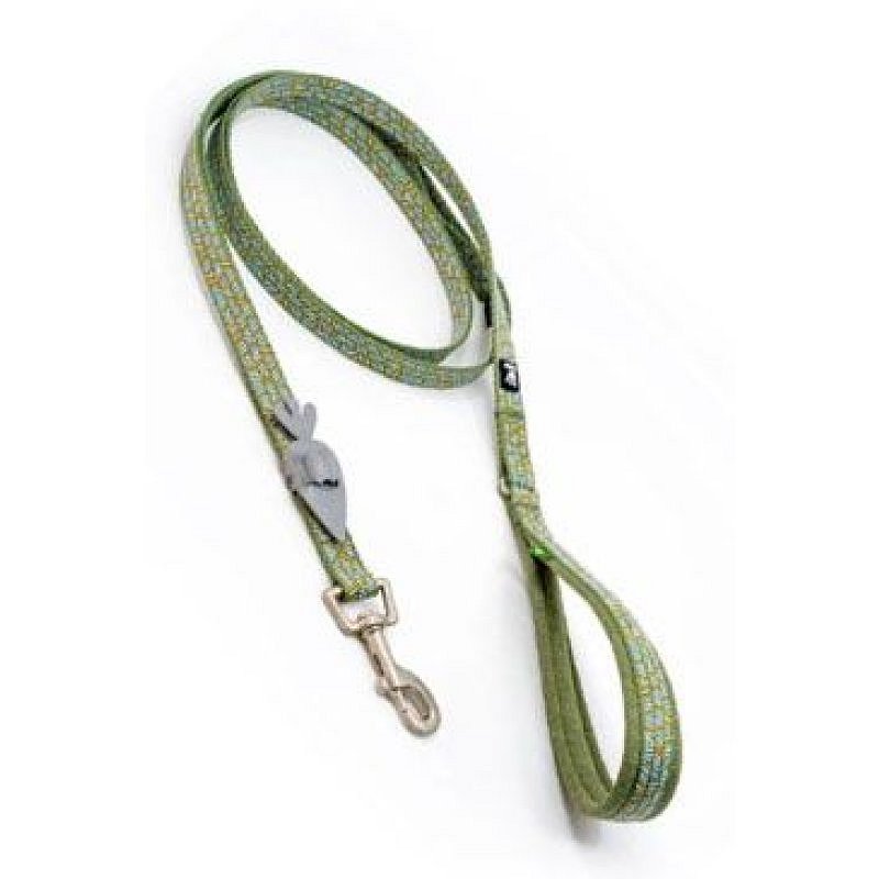 Vodítko Hurtta Razzle Dazzle Stand. zelené 180cm/25mm