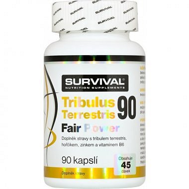 Survival Tribulus Terrestris 90 Fair Power 90 cps