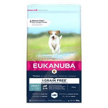 Eukanuba Dog Adult Small & Medium Grain Free 3 kg