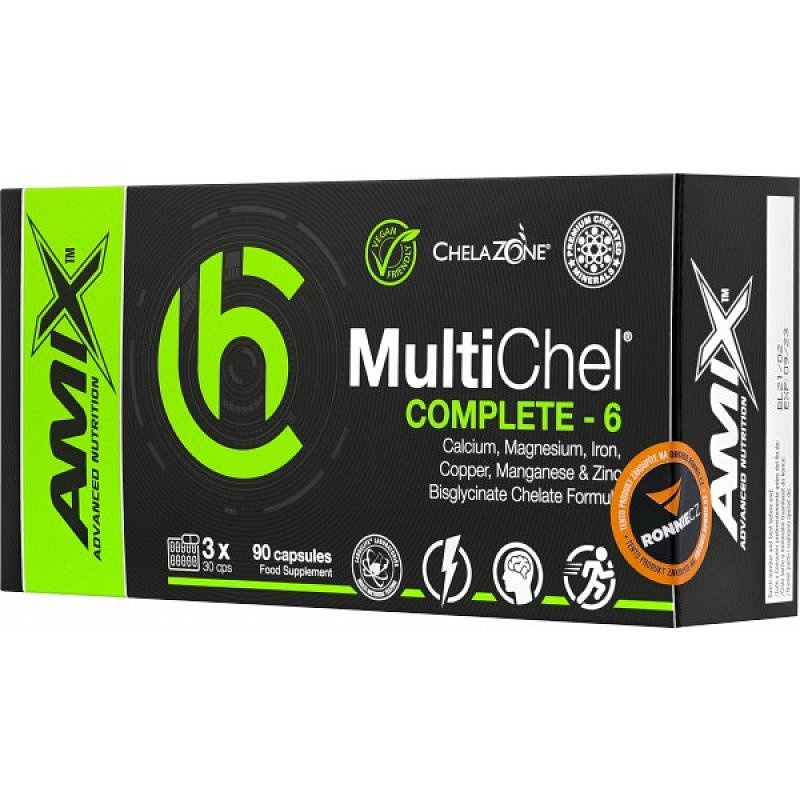 Amix MultiChel® Complete - 6 - 90 cps